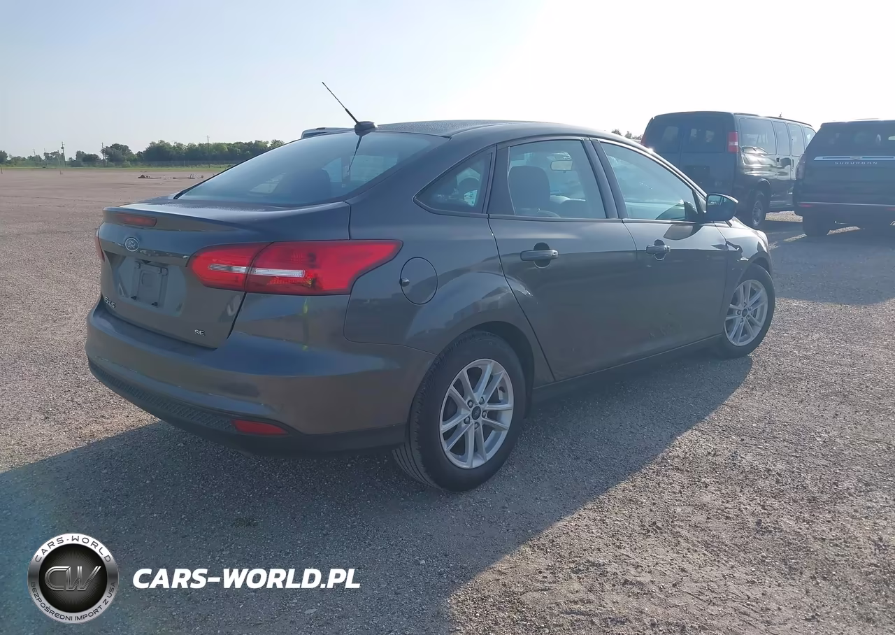 2018 Ford Focus Se VIN:1FADP3F25JL317172 - 4