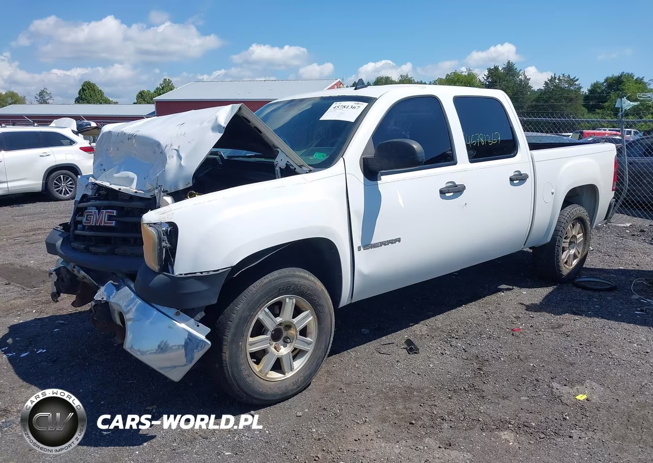 2007 GMC Sierra 1500 Work Truck VIN:3GTEC13C57G539342 - 2