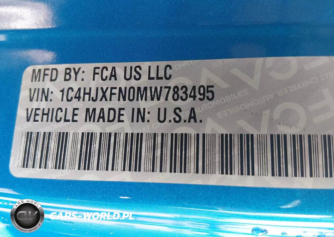 2021 Jeep Wrangler Unlimited Rubicon 4X4 VIN:1C4HJXFN0MW783495 - 9
