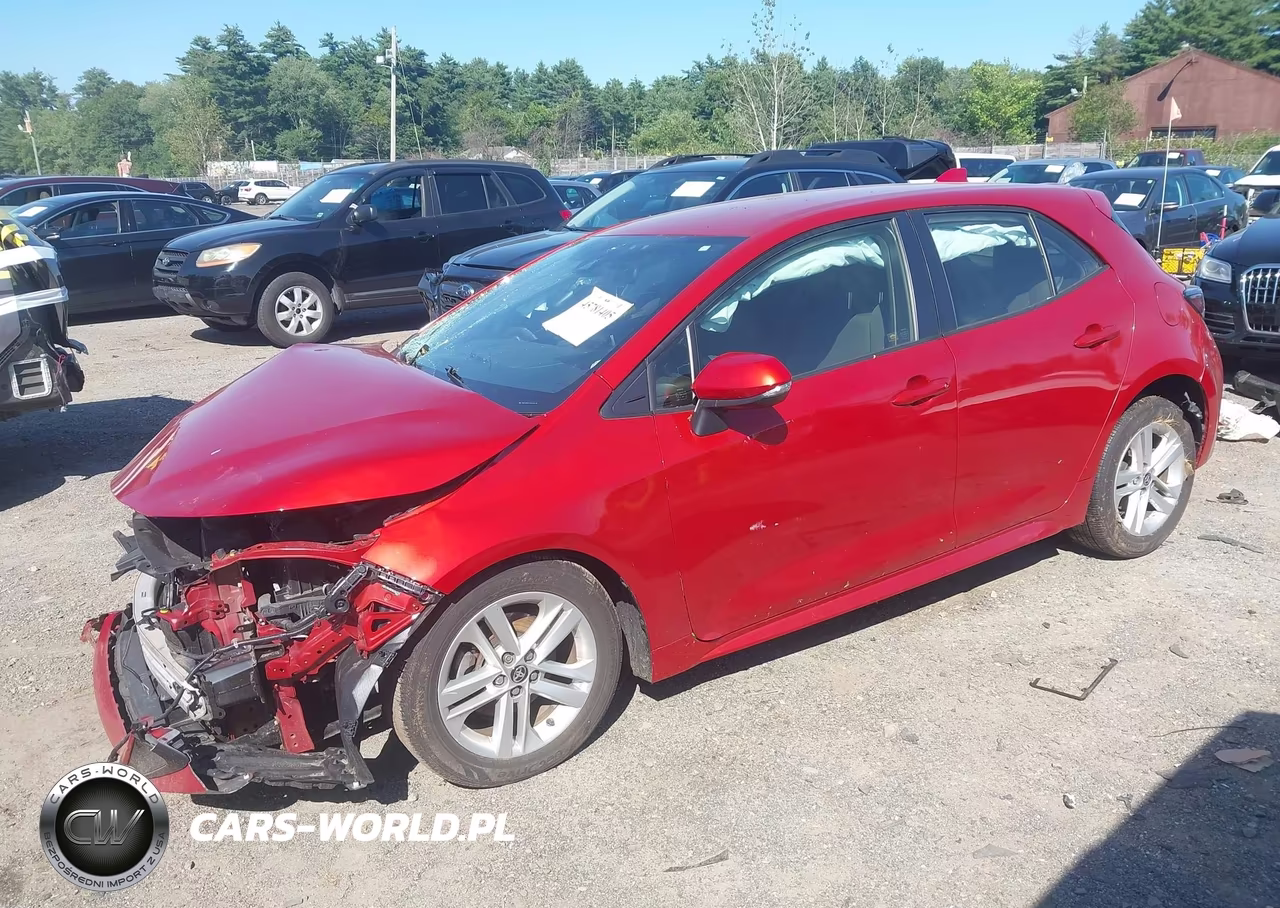 2019 Toyota Corolla Se VIN:JTNK4RBE8K3062270 - 2