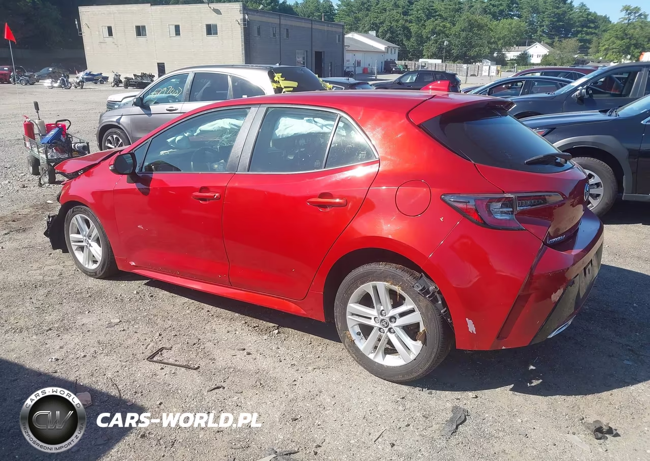 2019 Toyota Corolla Se VIN:JTNK4RBE8K3062270 - 3