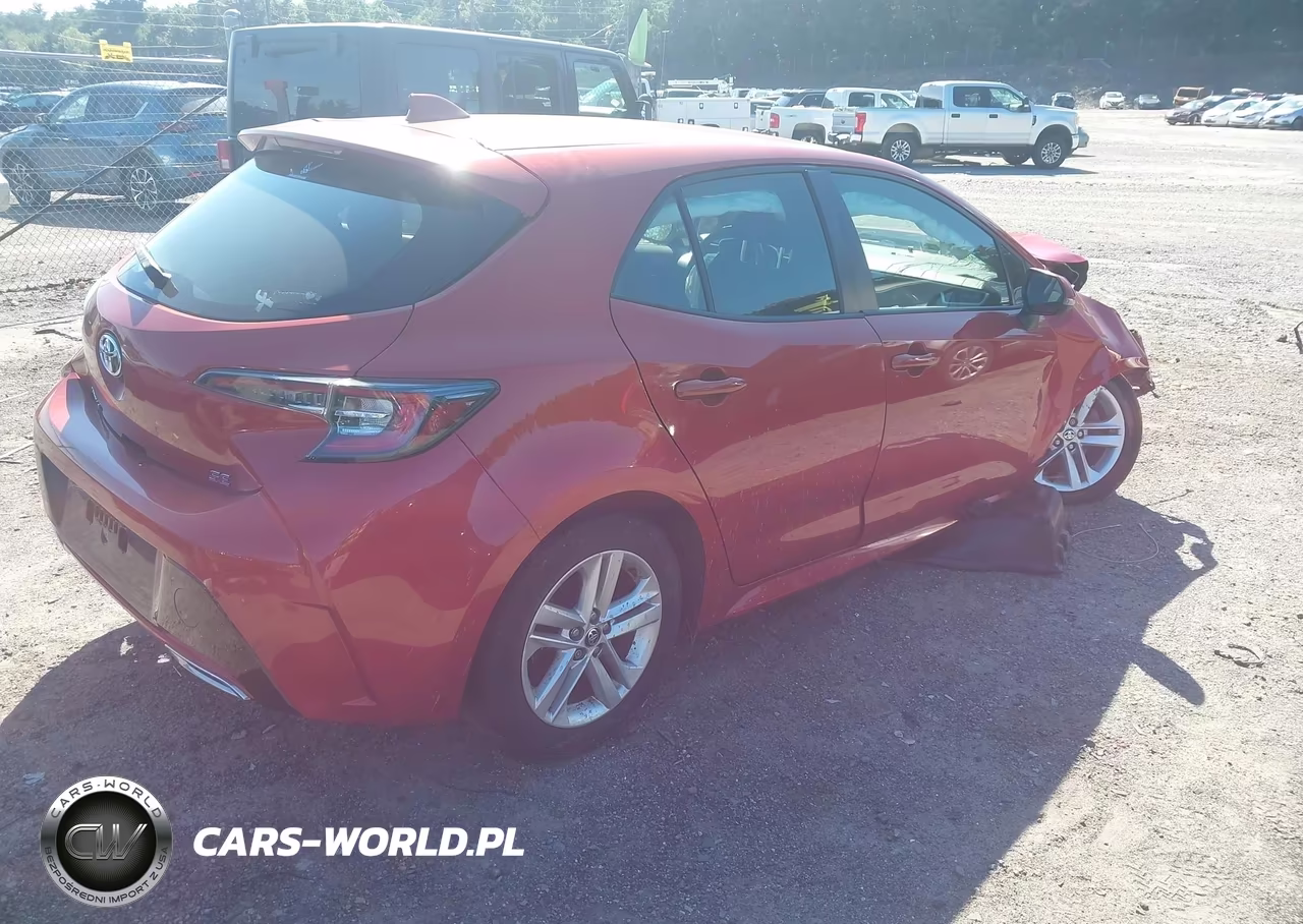 2019 Toyota Corolla Se VIN:JTNK4RBE8K3062270 - 4