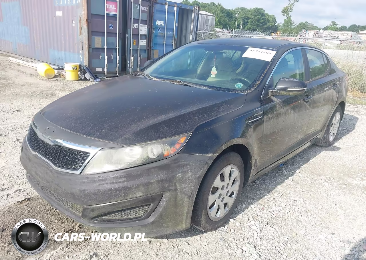 2011 Kia Optima Lx VIN:KNAGM4A79B5086546 - 2