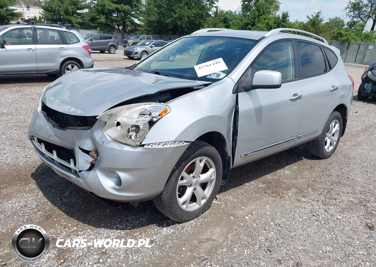 2011 Nissan Rogue Sv VIN:JN8AS5MV2BW676598 - 2
