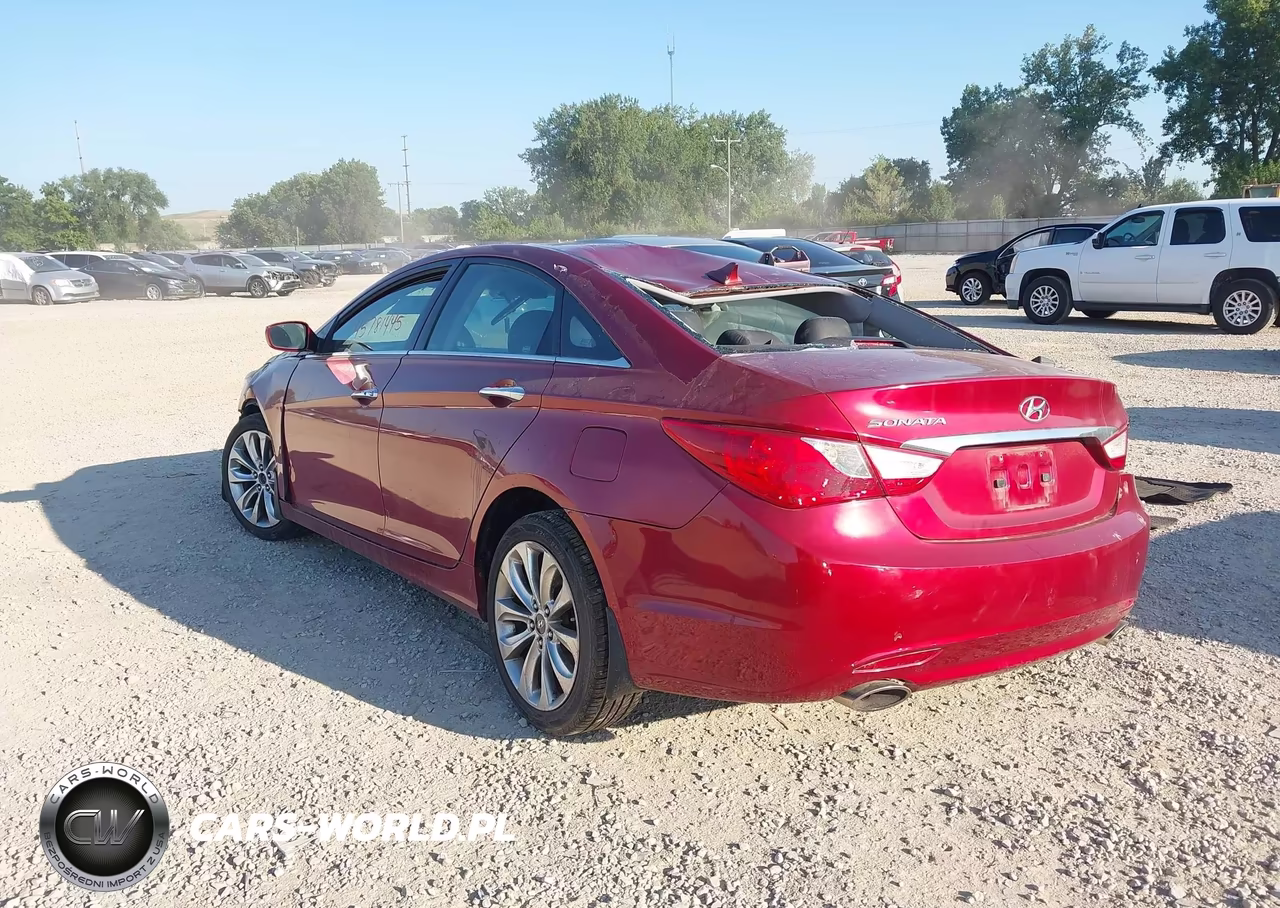 2011 Hyundai Sonata Se VIN:5NPEC4AC6BH122302 - 3