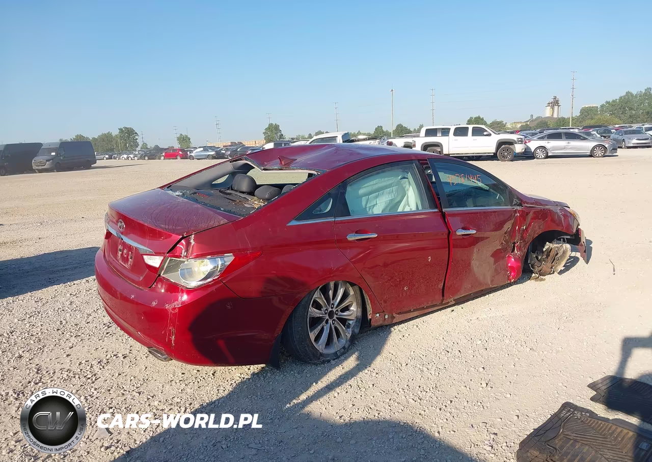 2011 Hyundai Sonata Se VIN:5NPEC4AC6BH122302 - 4