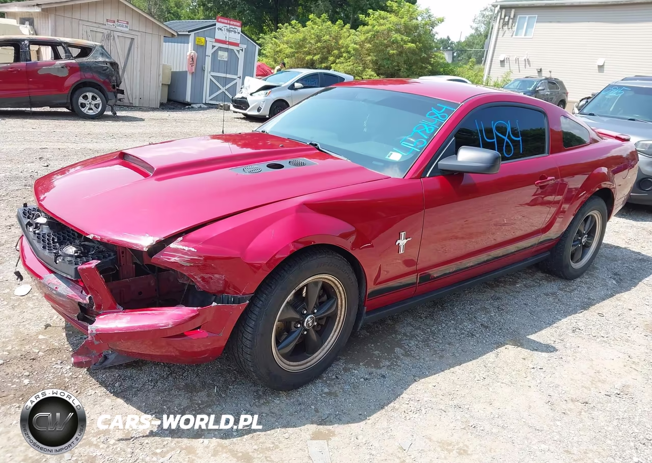 2008 Ford Mustang V6 Deluxe-V6 Premium VIN:1ZVHT80N185117120 - 2
