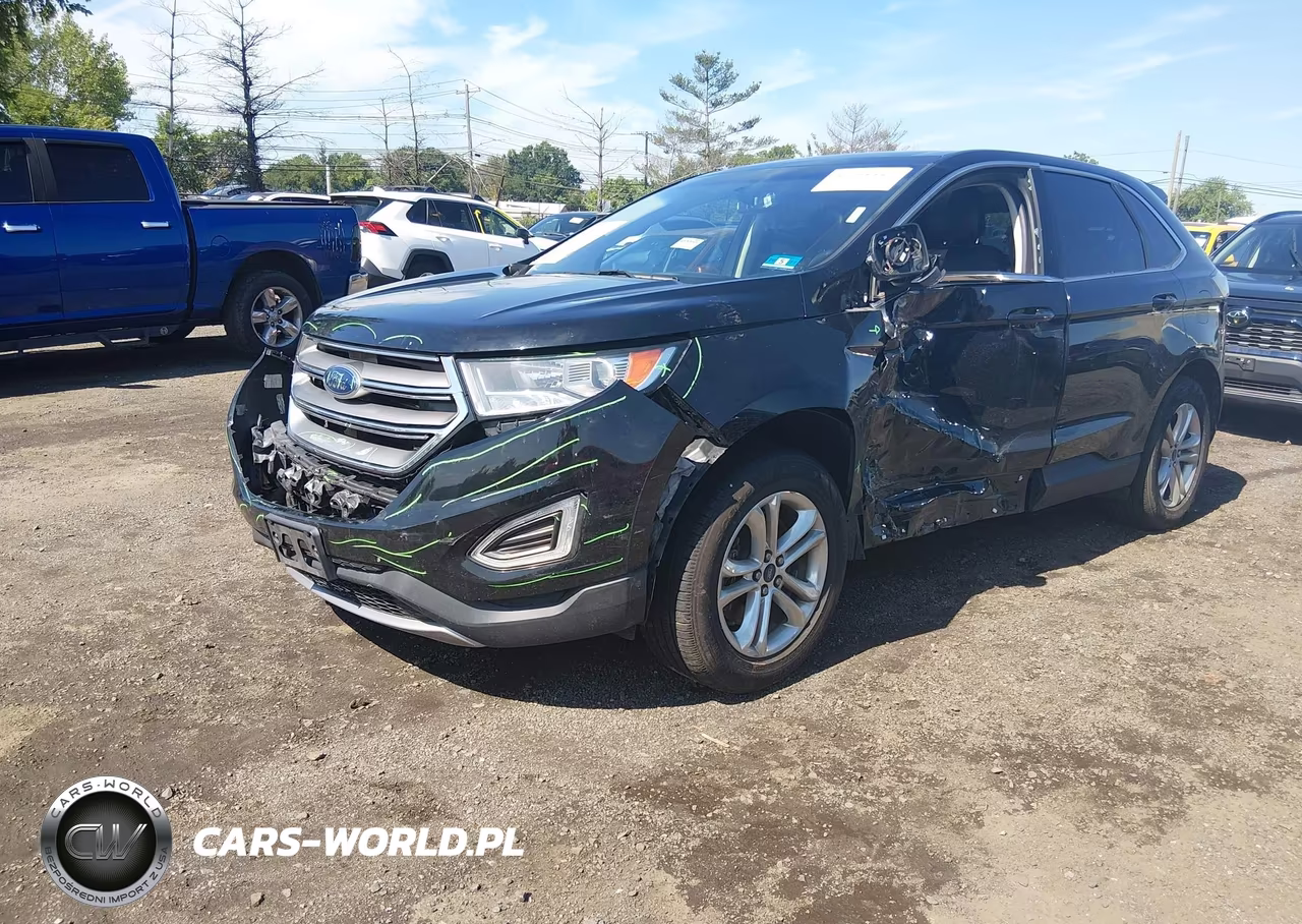 2018 Ford Edge Sel VIN:2FMPK4J86JBB47195 - 2