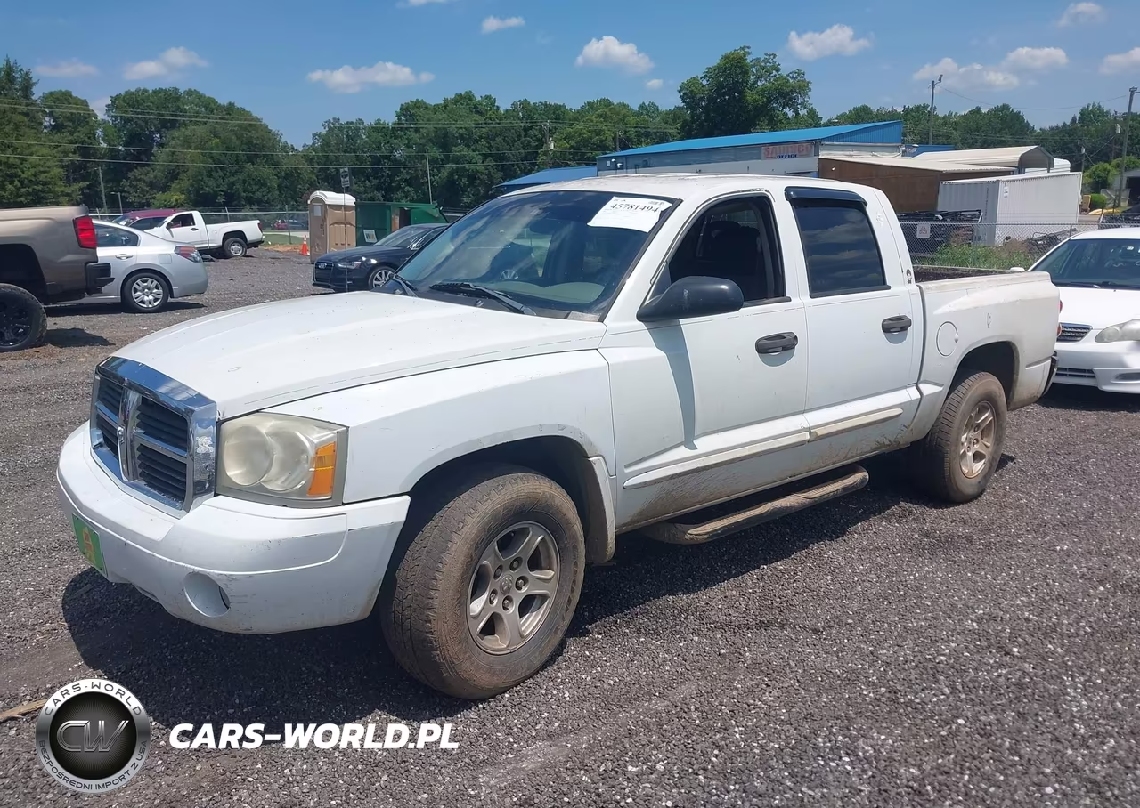 2005 Dodge Dakota Slt VIN:1D7HE48N65S244409 - 2