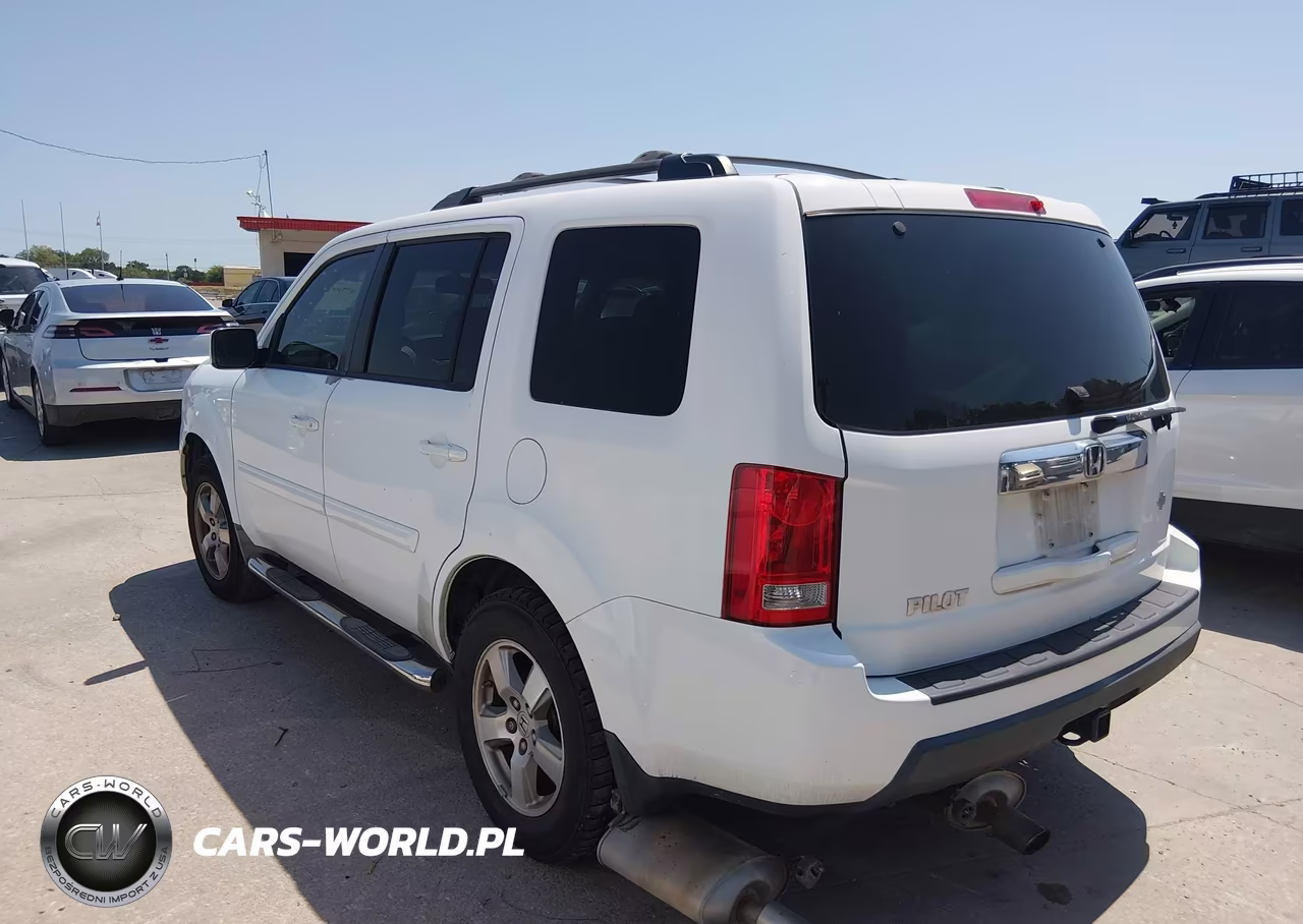 2009 Honda Pilot Ex-L VIN:5FNYF38519B017505 - 3