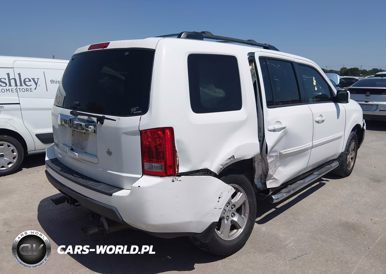 2009 Honda Pilot Ex-L VIN:5FNYF38519B017505 - 4