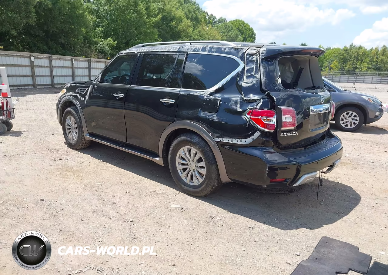 2017 Nissan Armada Sv VIN:JN8AY2NC7H9509963 - 3