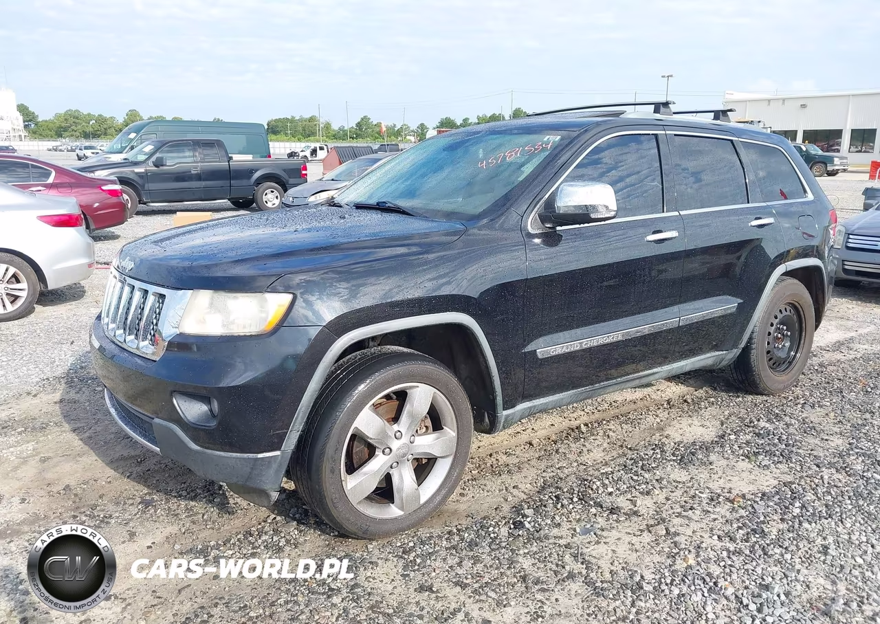 2011 Jeep Grand Cherokee Overland VIN:1J4RR6GT4BC560020 - 2