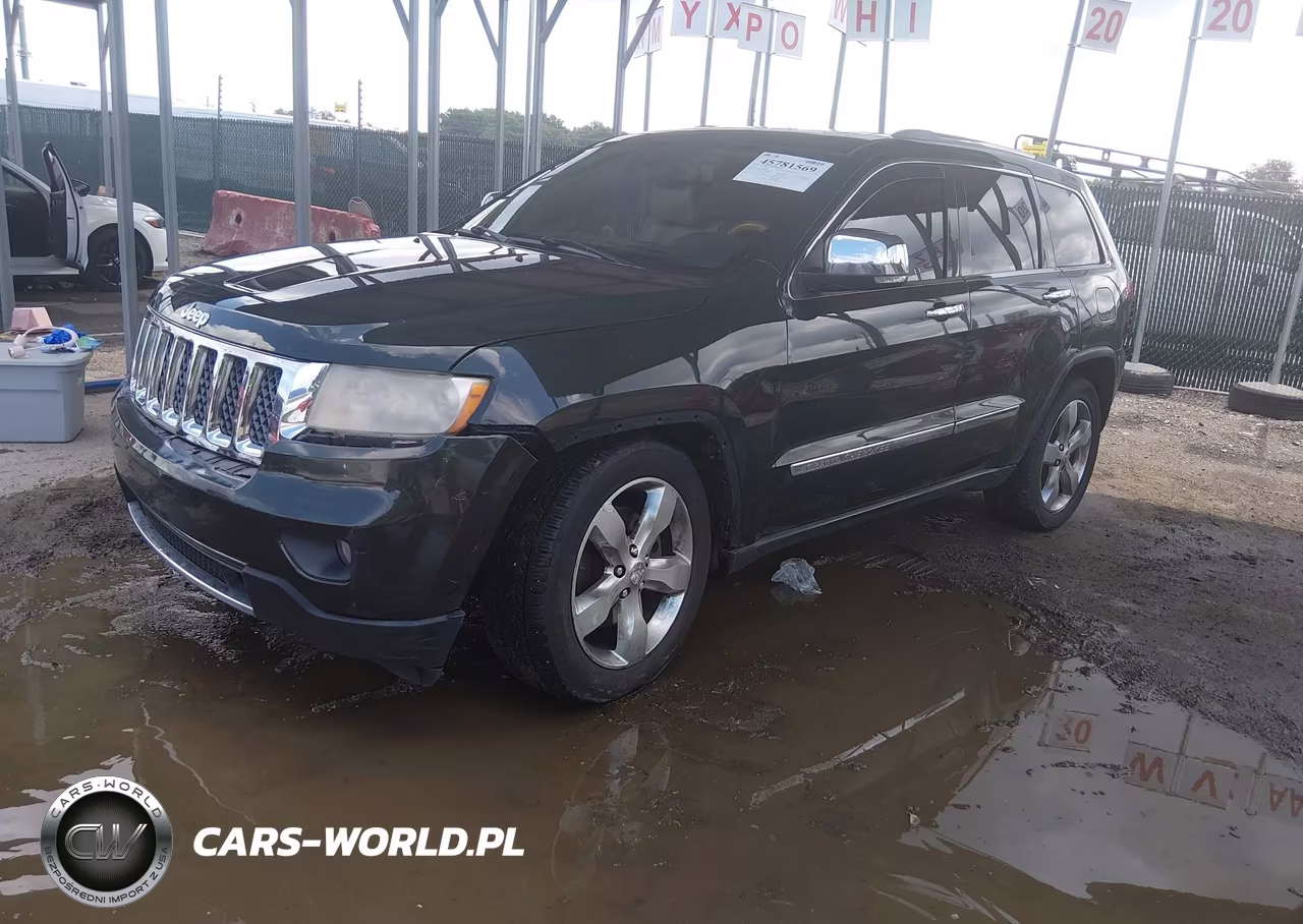 2011 Jeep Grand Cherokee Overland VIN:1J4RR6GT8BC606013 - 2