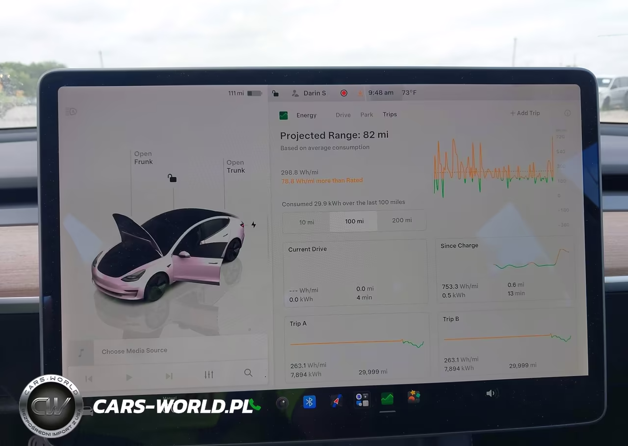 2022 Tesla Model 3 Long Range Dual Motor All-Wheel Drive VIN:5YJ3E1EB6NF204096 - 18