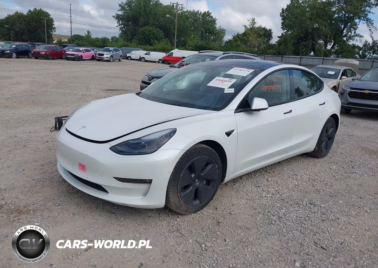 2022 Tesla Model 3 Long Range Dual Motor All-Wheel Drive VIN:5YJ3E1EB6NF204096 - 2