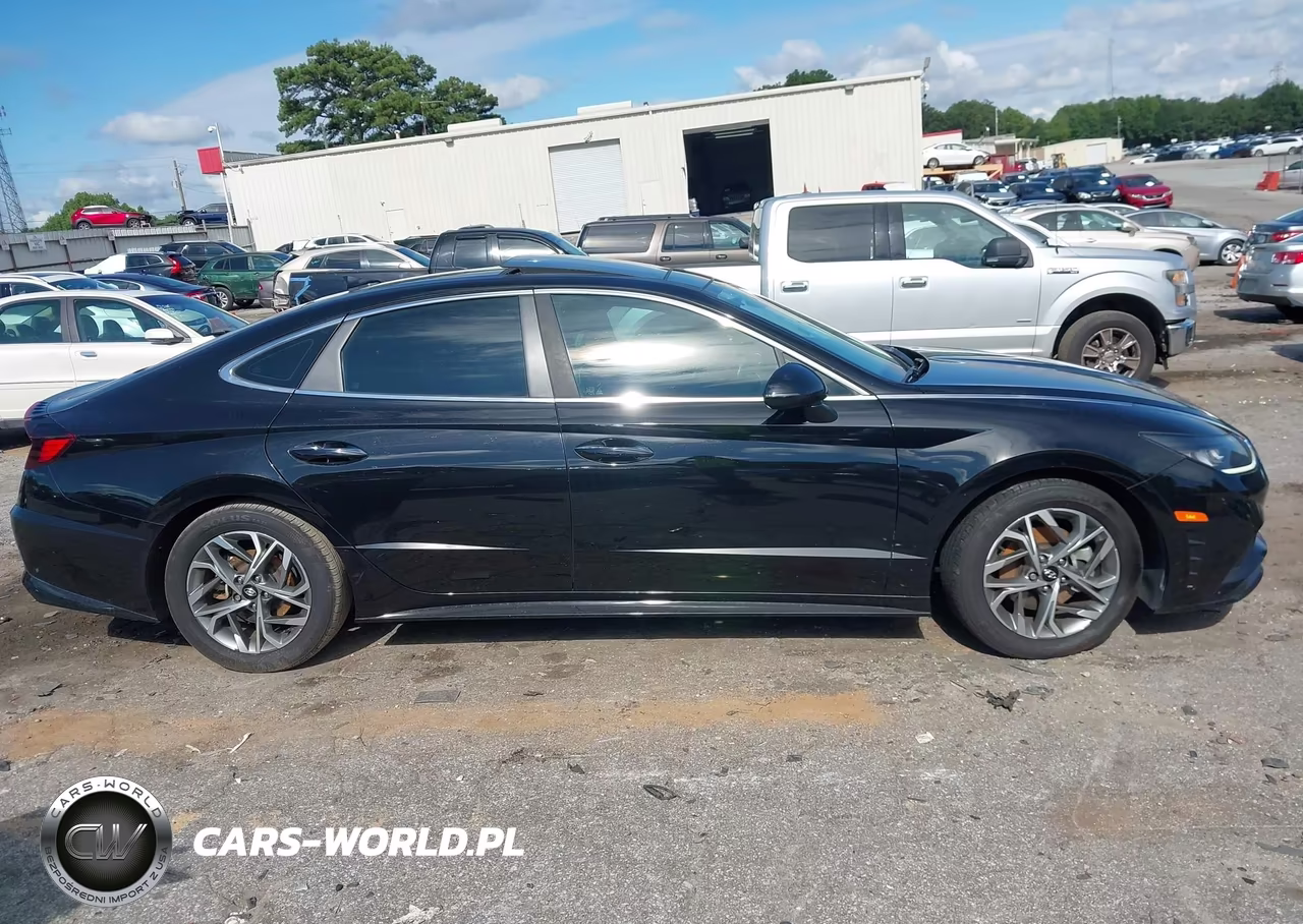 2022 Hyundai Sonata Sel VIN:KMHL14JAXNA218288 - 13