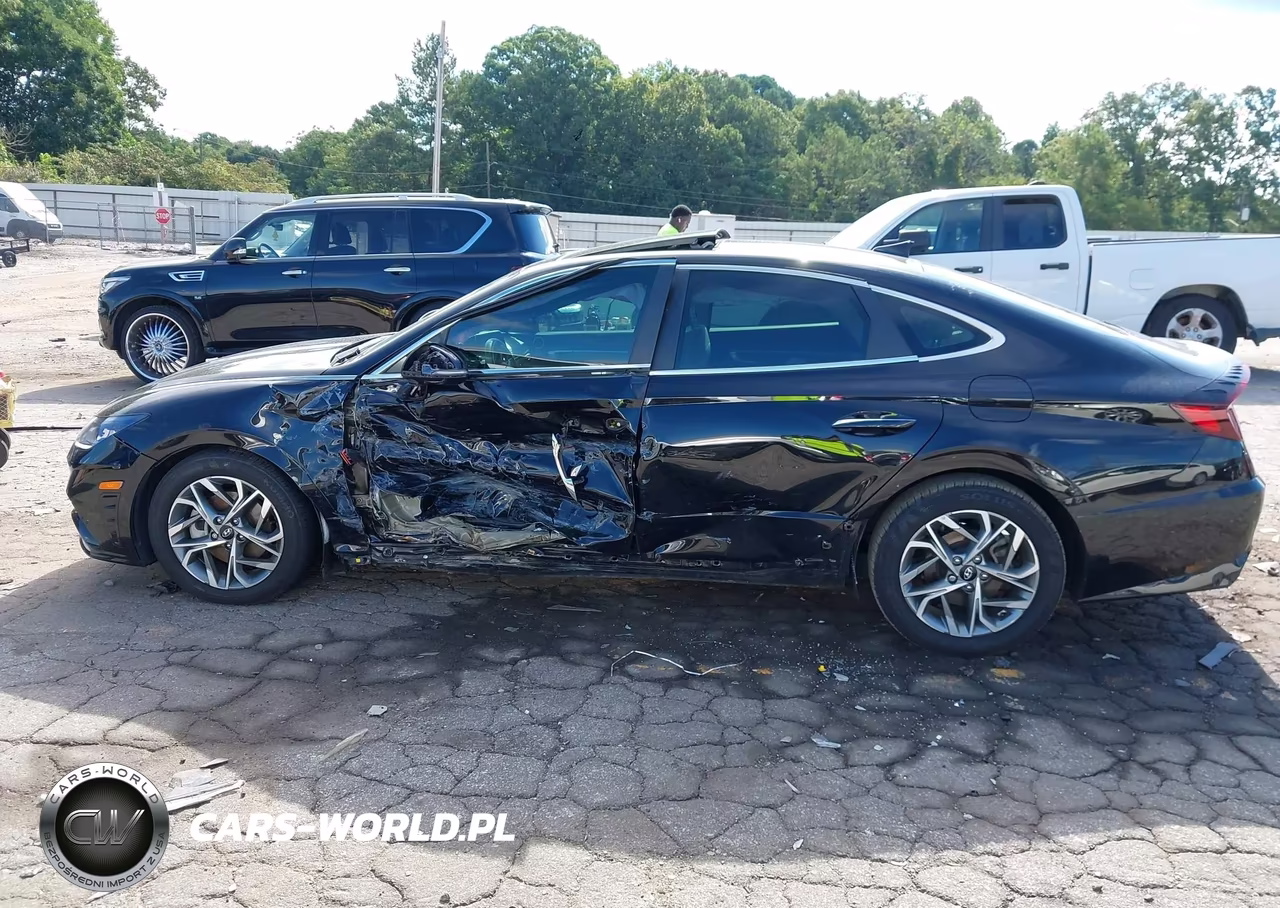 2022 Hyundai Sonata Sel VIN:KMHL14JAXNA218288 - 14
