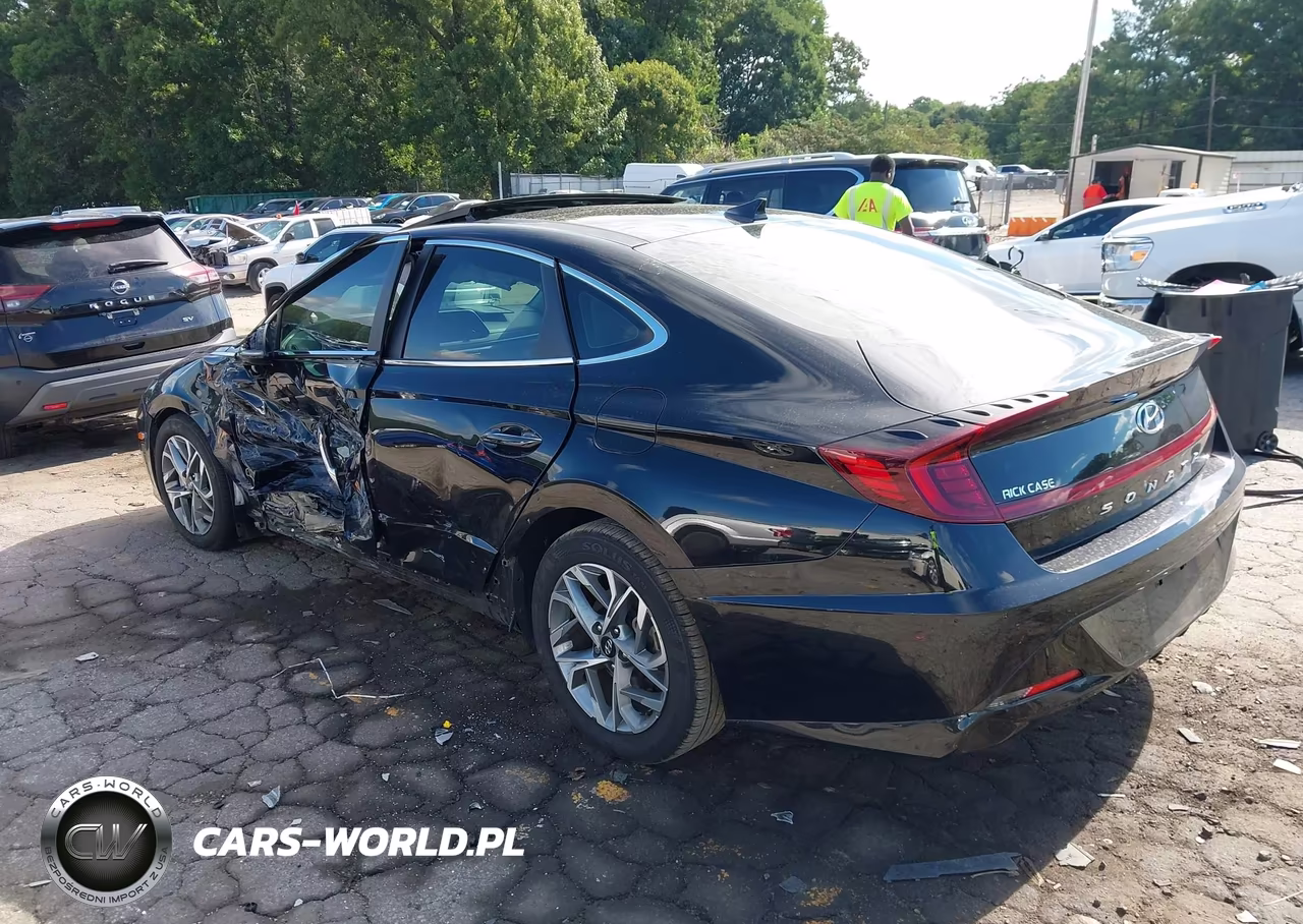 2022 Hyundai Sonata Sel VIN:KMHL14JAXNA218288 - 3