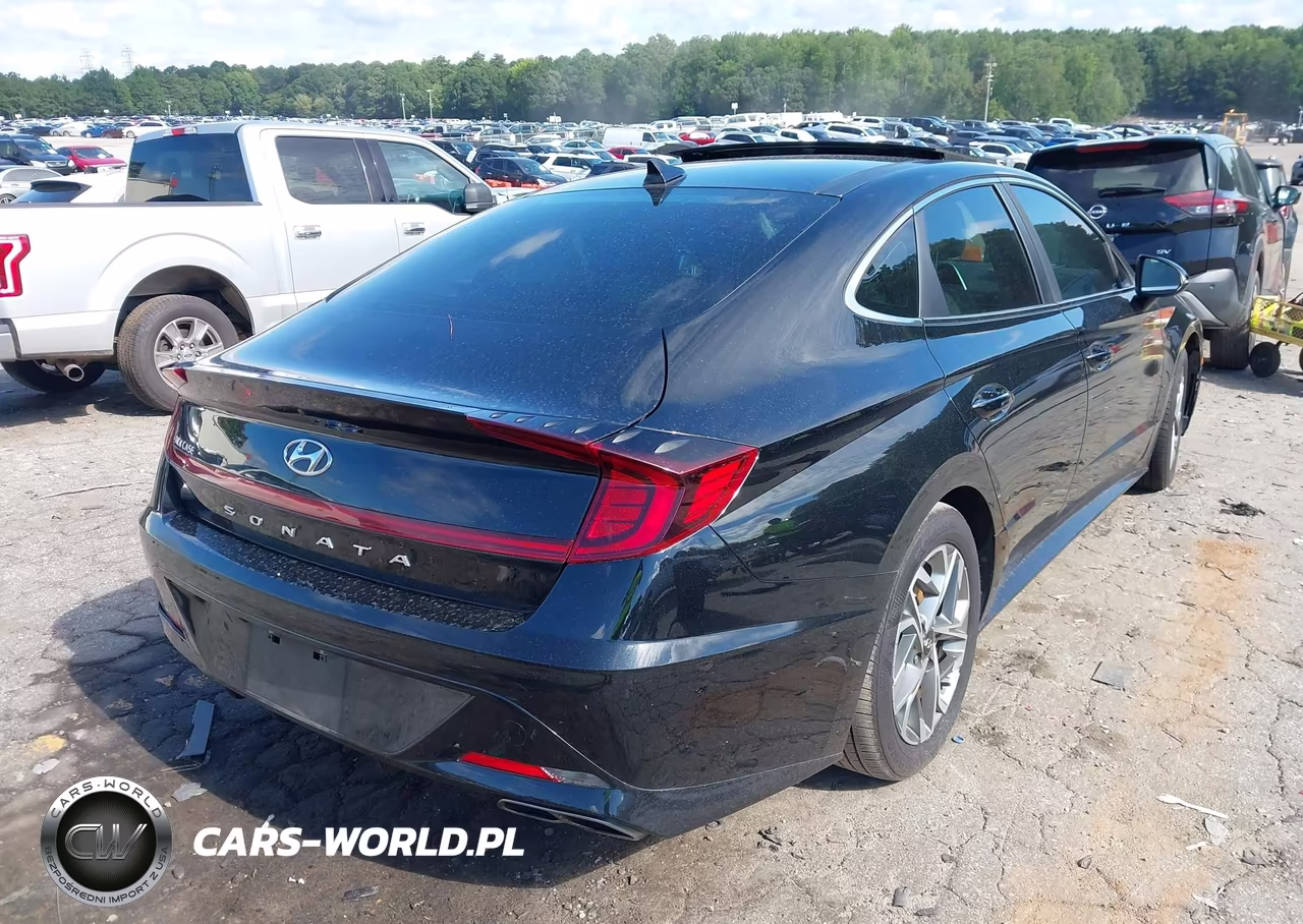 2022 Hyundai Sonata Sel VIN:KMHL14JAXNA218288 - 4