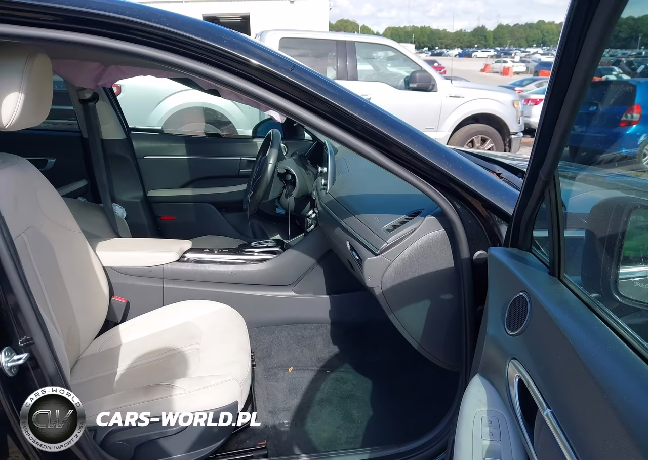 2022 Hyundai Sonata Sel VIN:KMHL14JAXNA218288 - 5