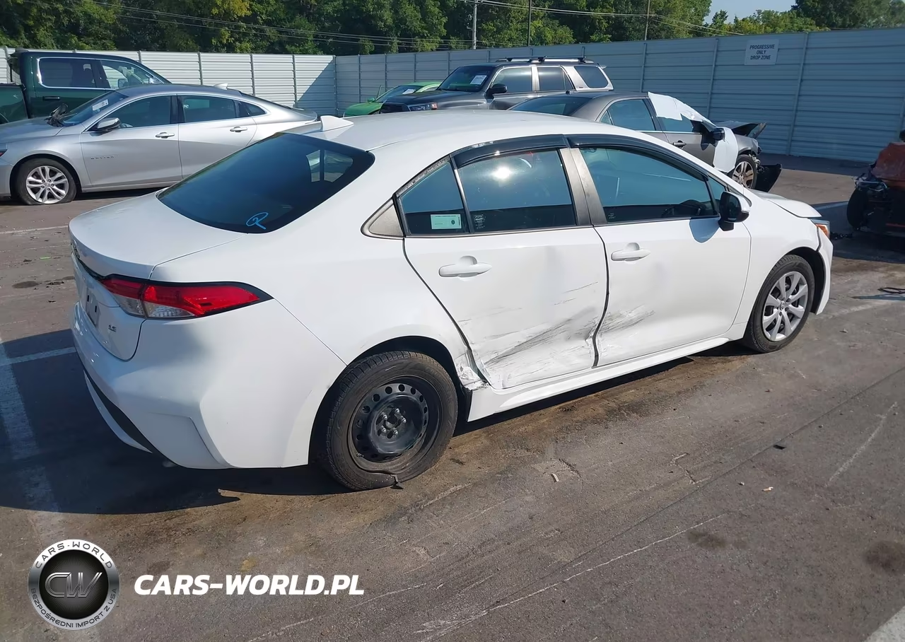 2021 Toyota Corolla Le VIN:5YFEPMAEXMP234533 - 4