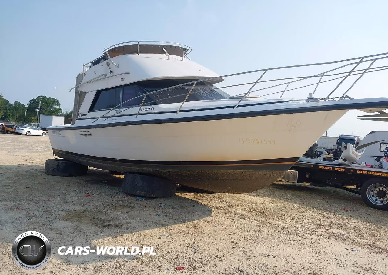 1988 Phoenix 33Ft Convertible Boat-No Trailer – zdjęcie 1 z 20