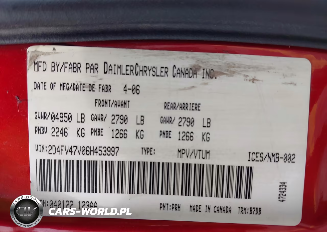 2006 Dodge Magnum VIN:2D4FV47V06H453997 - 9