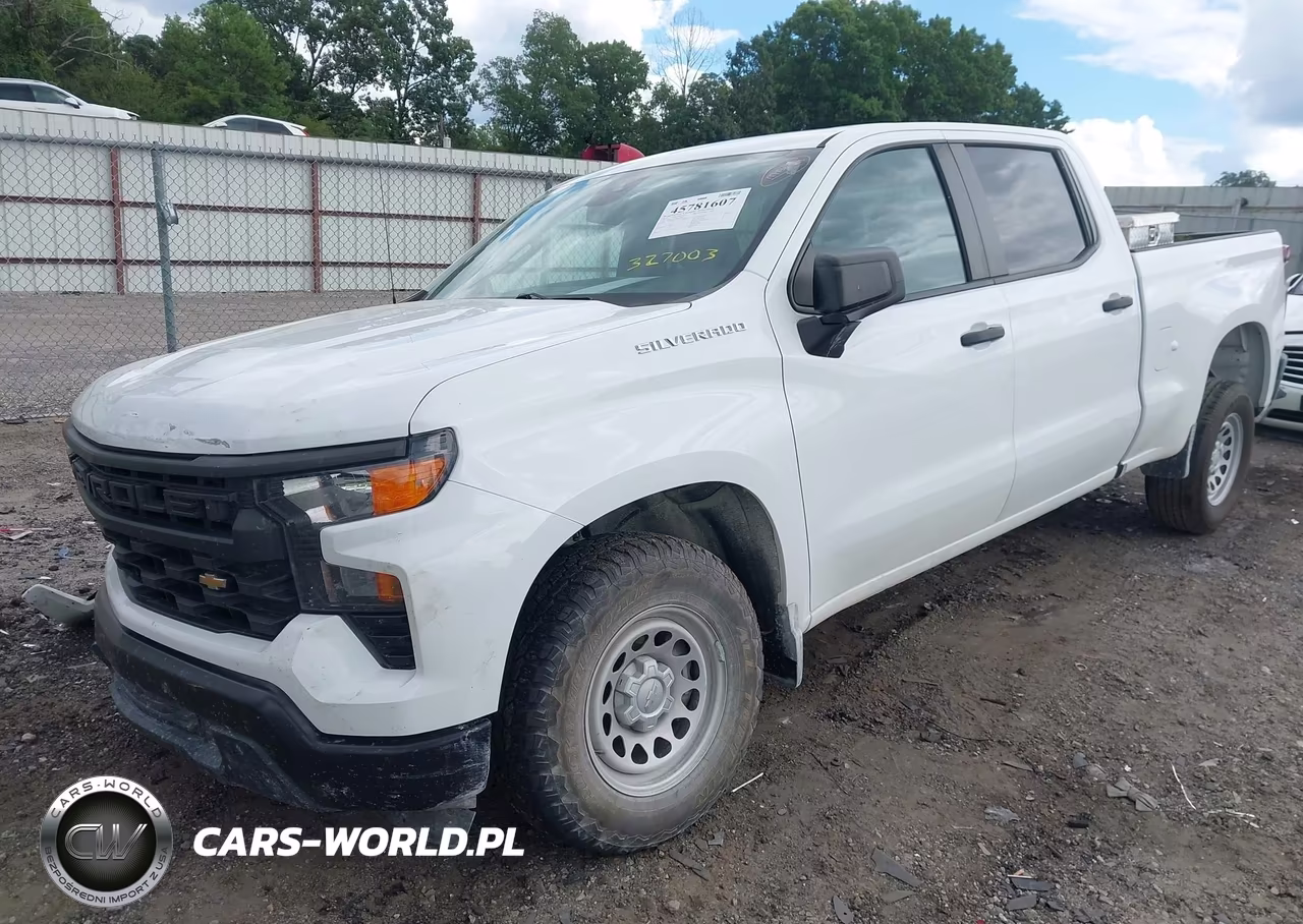 2023 Chevrolet Silverado 1500 2Wd Standard Bed Wt VIN:3GCPAAED2PG327003 - 2