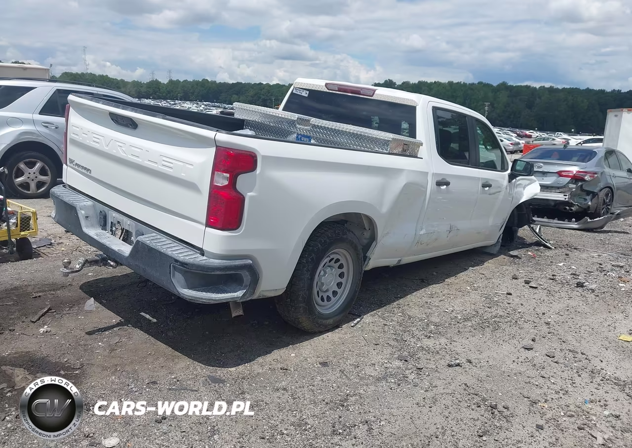 2023 Chevrolet Silverado 1500 2Wd Standard Bed Wt VIN:3GCPAAED2PG327003 - 4