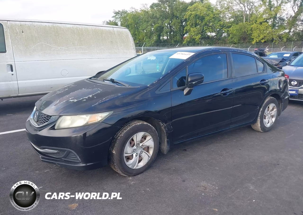 2015 Honda Civic Lx VIN:19XFB2F59FE121273 - 2