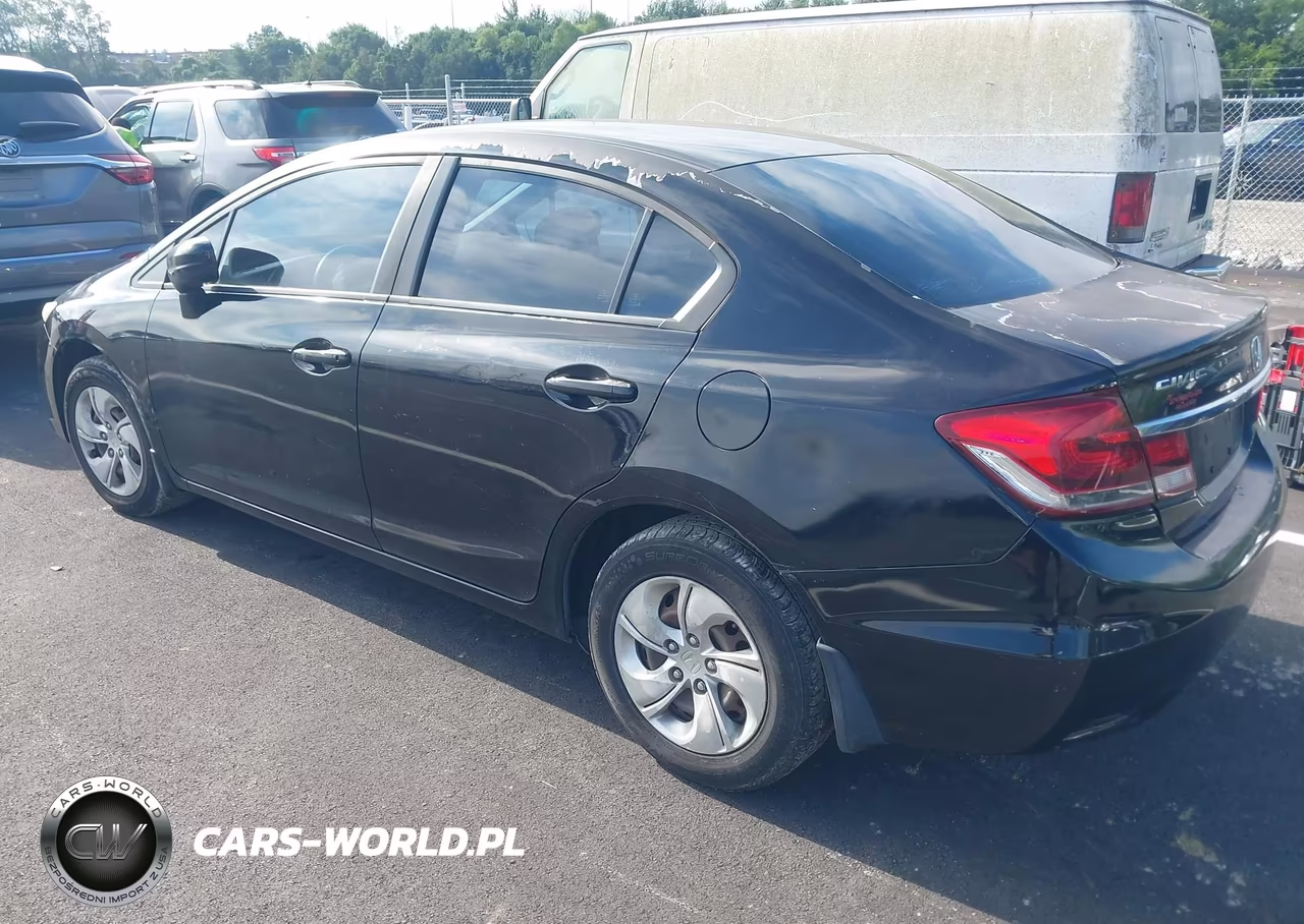 2015 Honda Civic Lx VIN:19XFB2F59FE121273 - 3