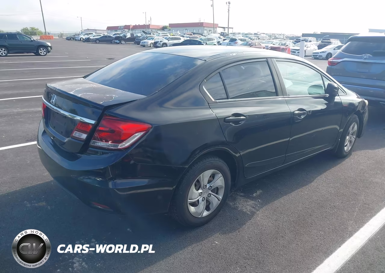 2015 Honda Civic Lx VIN:19XFB2F59FE121273 - 4