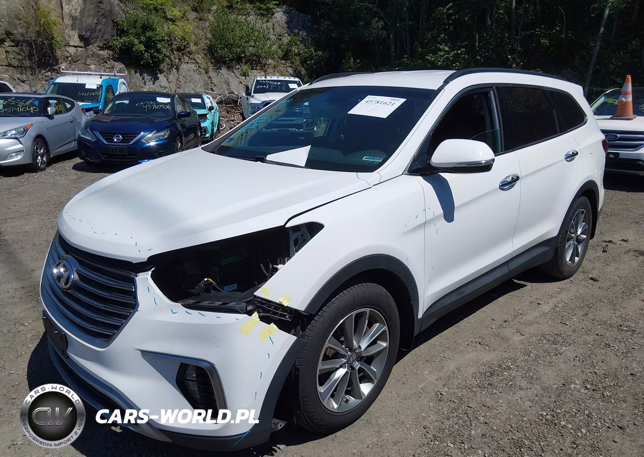 2017 Hyundai Santa Fe Se VIN:KM8SNDHF5HU254703 - 2