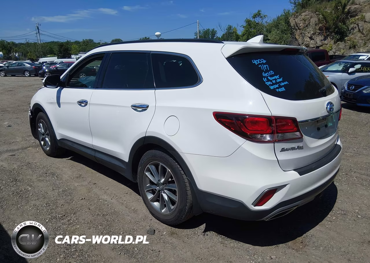 2017 Hyundai Santa Fe Se VIN:KM8SNDHF5HU254703 - 3