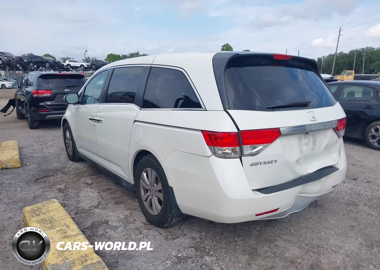 2014 Honda Odyssey Ex-L VIN:5FNRL5H65EB075905 - 3