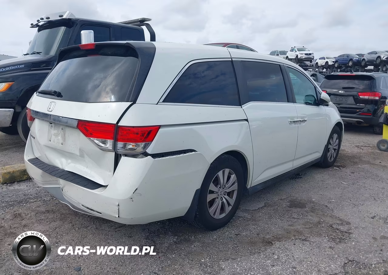 2014 Honda Odyssey Ex-L VIN:5FNRL5H65EB075905 - 4
