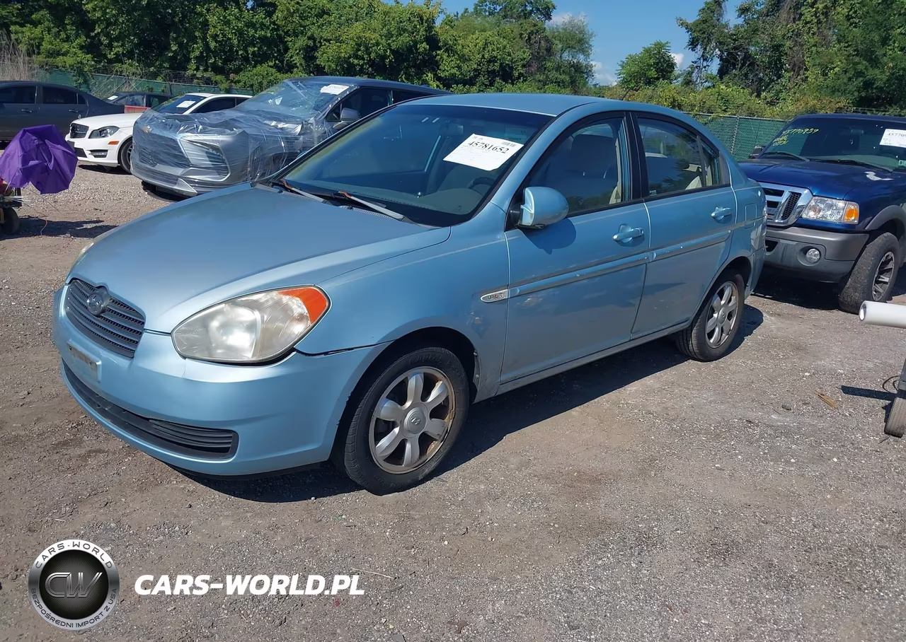 2007 Hyundai Accent Gls VIN:KMHCN46C57U106675 - 2