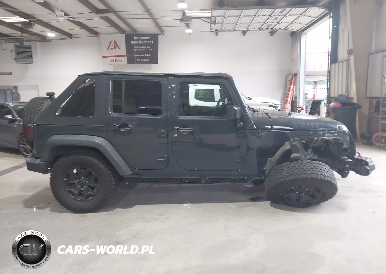 2016 Jeep Wrangler Unlimited Willys Wheeler VIN:1C4BJWDG8GL349075 - 14