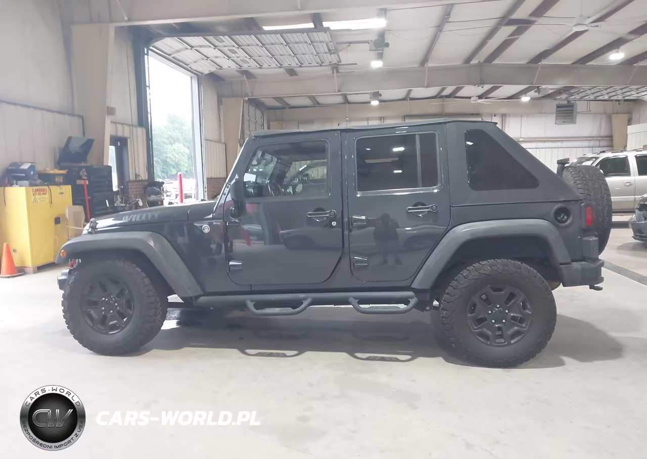 2016 Jeep Wrangler Unlimited Willys Wheeler VIN:1C4BJWDG8GL349075 - 15