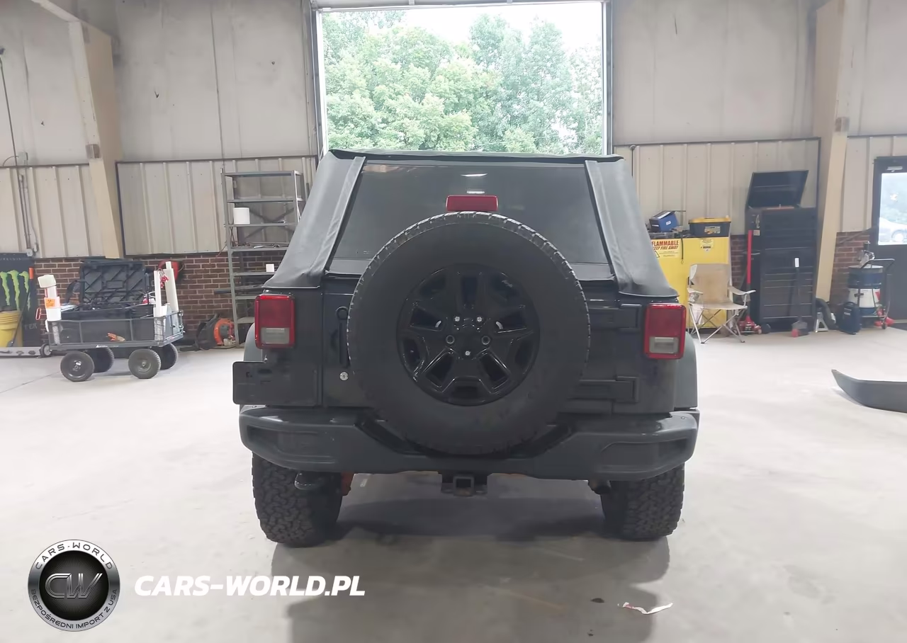 2016 Jeep Wrangler Unlimited Willys Wheeler VIN:1C4BJWDG8GL349075 - 17