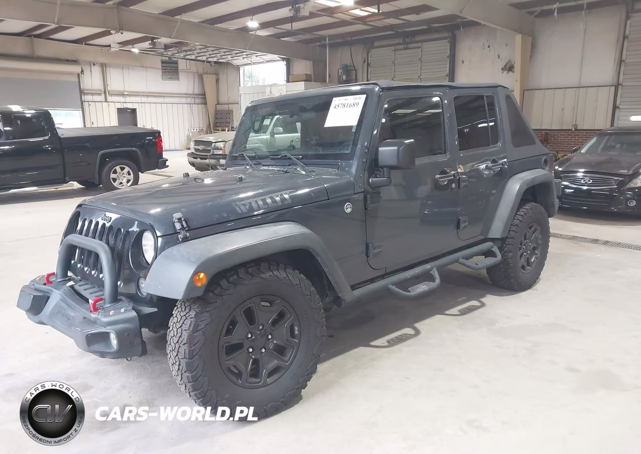 2016 Jeep Wrangler Unlimited Willys Wheeler VIN:1C4BJWDG8GL349075 - 2