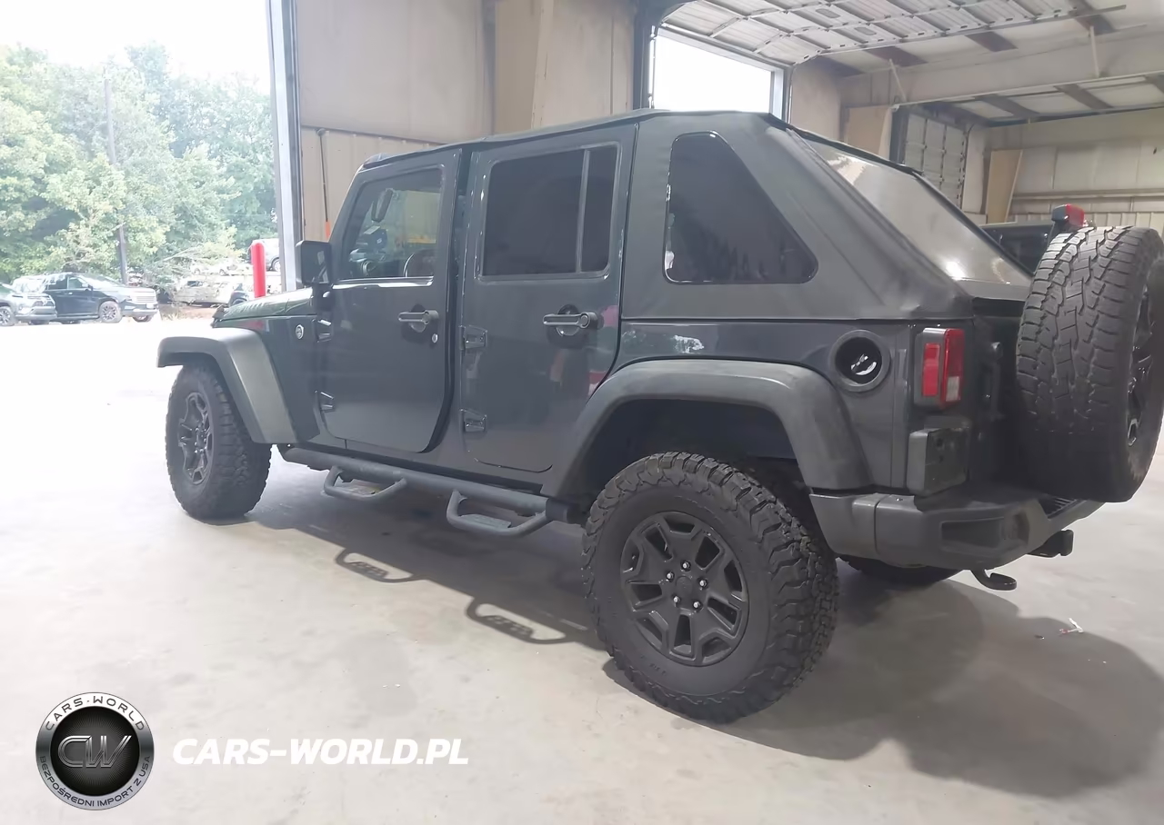 2016 Jeep Wrangler Unlimited Willys Wheeler VIN:1C4BJWDG8GL349075 - 3
