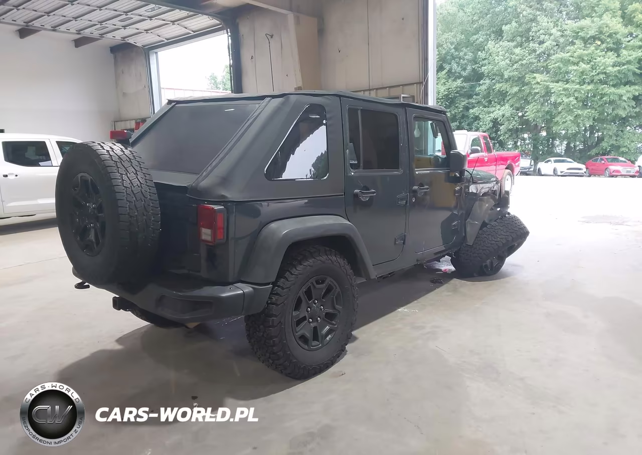 2016 Jeep Wrangler Unlimited Willys Wheeler VIN:1C4BJWDG8GL349075 - 4