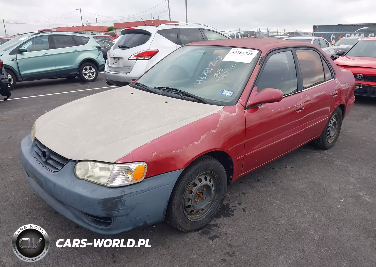 2002 Toyota Corolla Le VIN:1NXBR12E72Z578701 - 2
