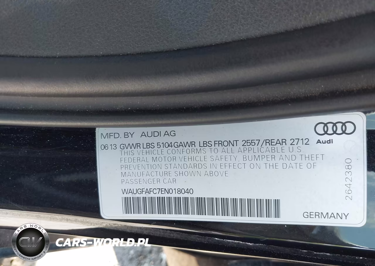 2014 Audi A6 2.0T Premium VIN:WAUGFAFC7EN018040 - 9
