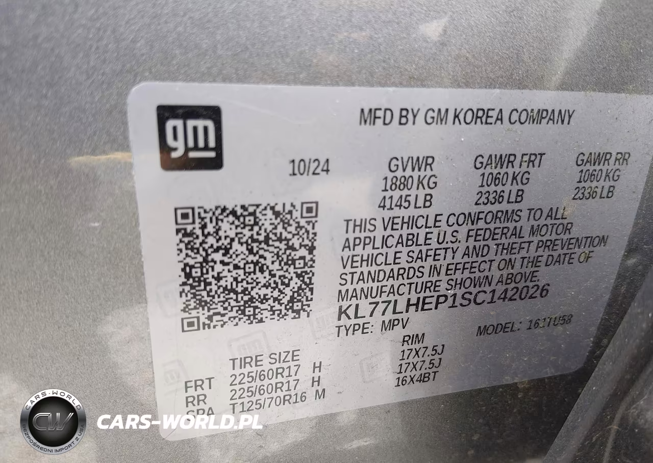 2025 Chevrolet Trax Fwd Lt VIN:KL77LHEP1SC142026 - 9