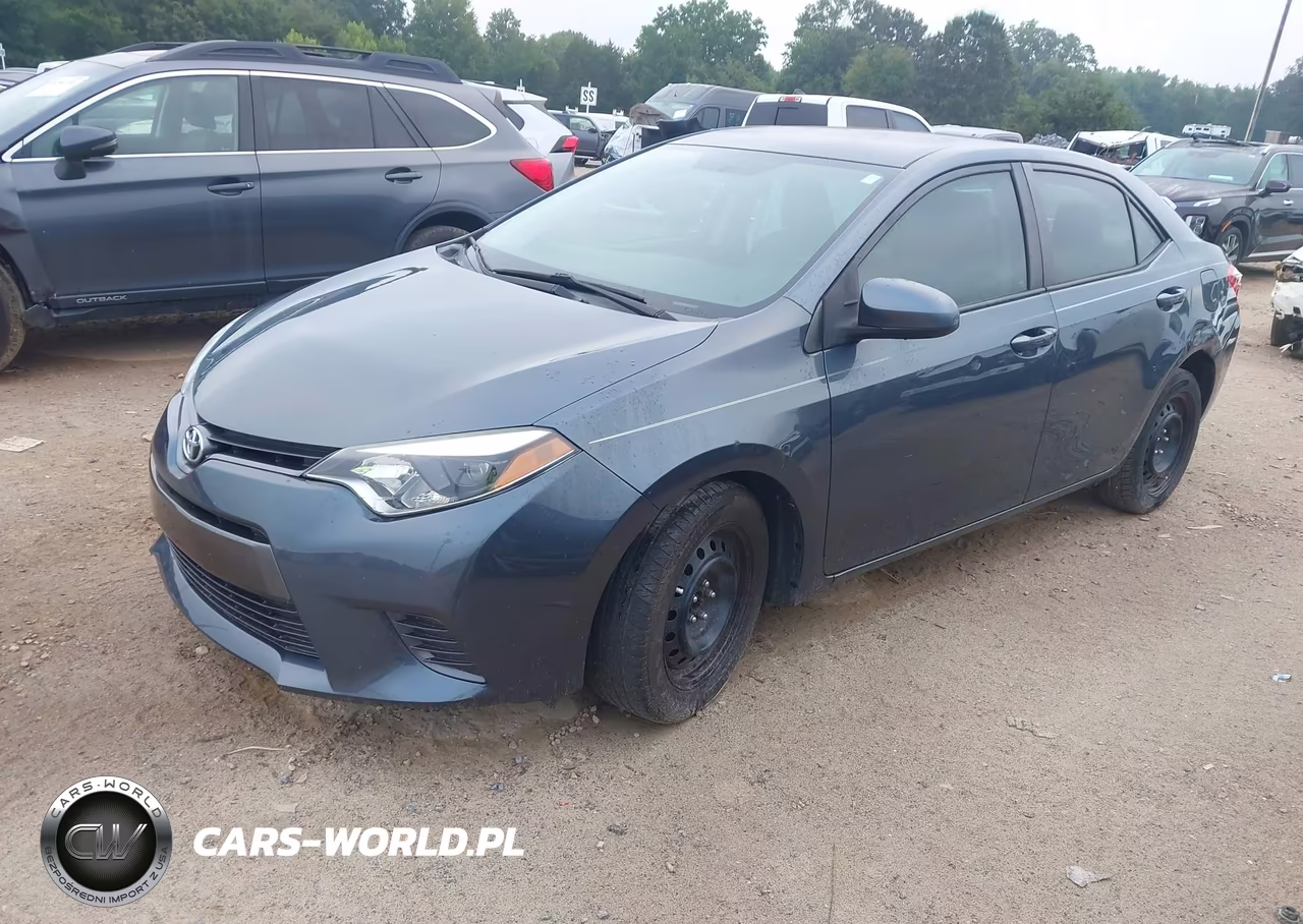 2016 Toyota Corolla Le VIN:2T1BURHE9GC575599 - 2