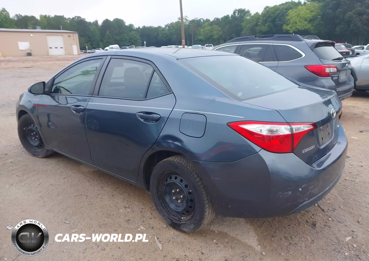 2016 Toyota Corolla Le VIN:2T1BURHE9GC575599 - 3