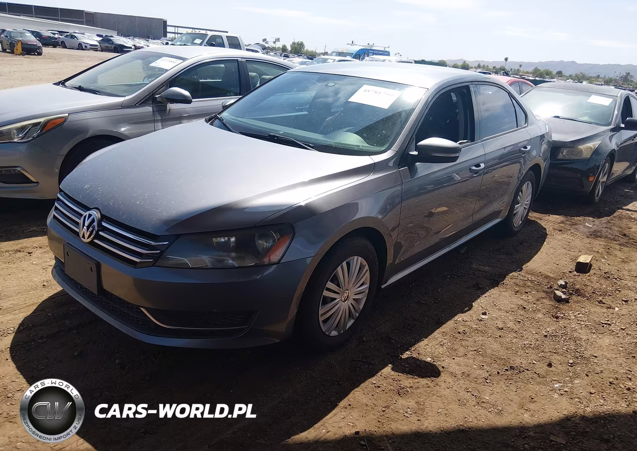 2015 Volkswagen Passat 1.8T S VIN:1VWAT7A32FC066535 - 2